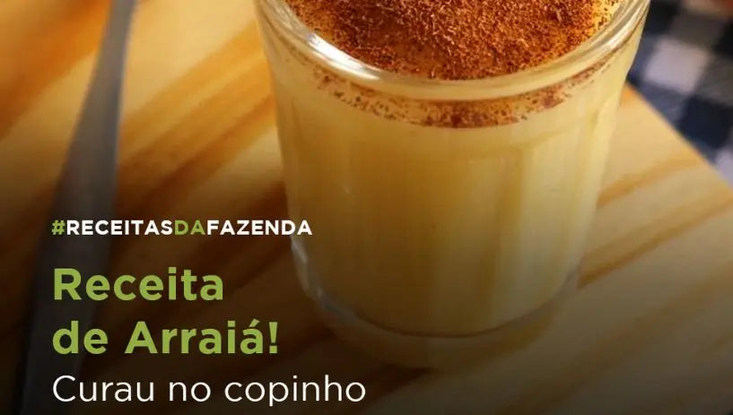 Receita de Curau no copinho