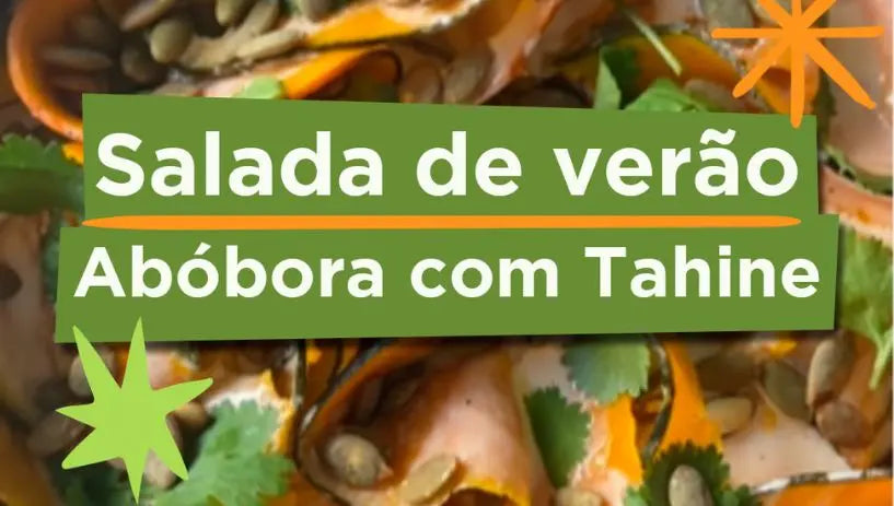 Receita: salada de abóbora com tahine