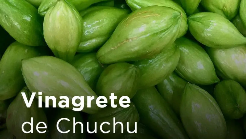 Receita: vinagrete de chuchu